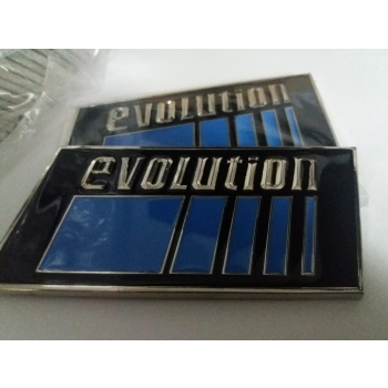 EVOLUTION-Emblem aus Metall, emailliert, für Mercedes Benz w201 EVO 2